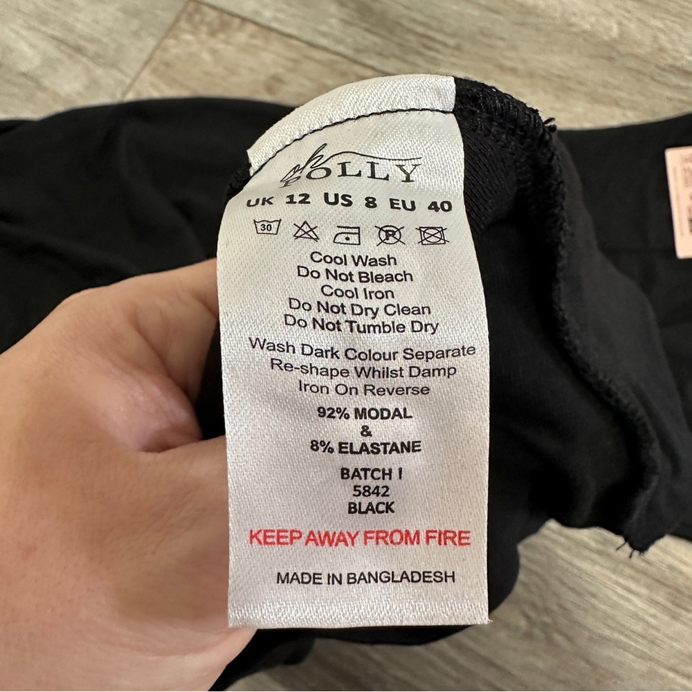 Oh Polly Black Mini Dress - Picture 10 of 11